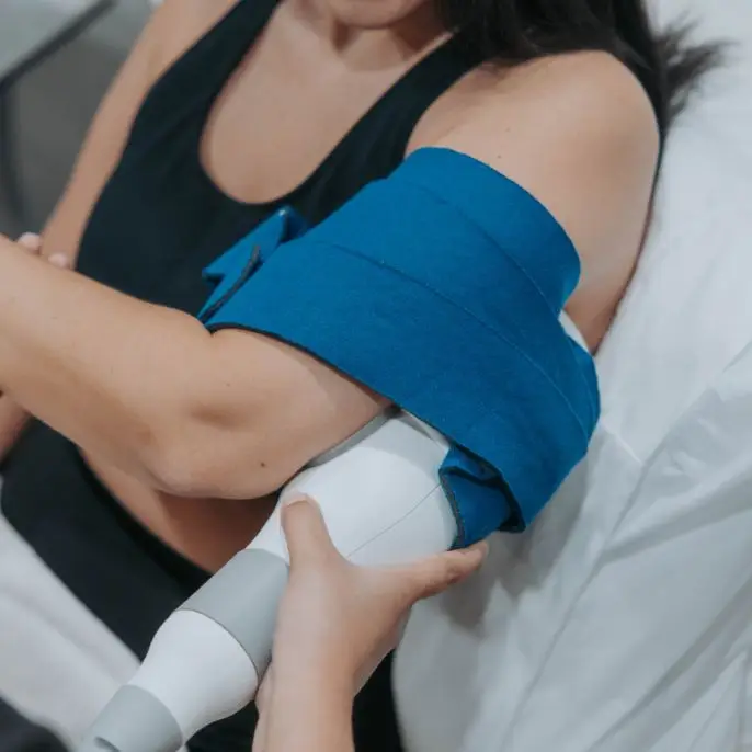 CoolTone and CoolSculpting Treatment Upper Arms